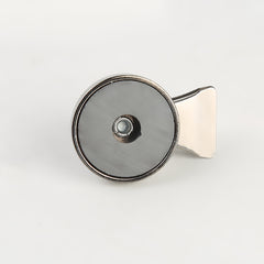 Ferrite Clip Magneet – Chromium Coating
