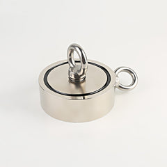 Dubbelzijdige vismagneet met dubbele bevestigingsoog – Krachtig & veelzijdig