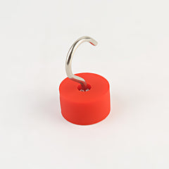 Neodymium Haakmagneet met Rubber Coating