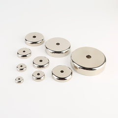 Nedymium Potmagnet met Boorgat