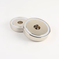 Nedymium Potmagnet met Boorgat