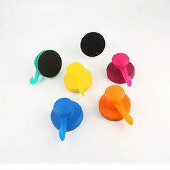 Rubberen Neodymium Haakmagneet – Met Kunststof Behuizing