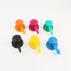 Rubberen Neodymium Haakmagneet – Met Kunststof Behuizing