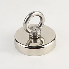 Vismagneet met verzonken gat – Enkelzijdig | Krachtige neodymiummagneet