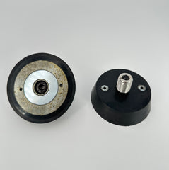 Schroefhulsmagneet met rubber – geschikt voor staal- én houtmallen