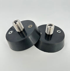 Schroefhulsmagneet met rubber – geschikt voor staal- én houtmallen