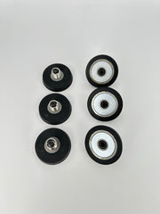 Schroefhulsmagneet met rubber