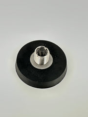 Schroefhulsmagneet met rubber