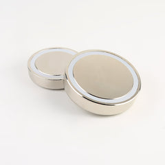 Neodymium Potmagneet – Nikkelcoating