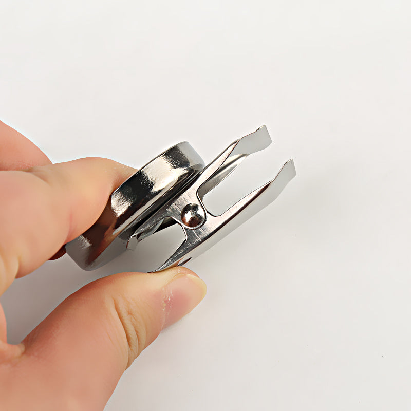 Ferrite Clip Magneet – Chromium Coating
