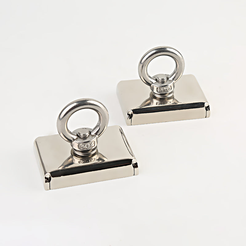 Neodymium Vismagneet met RVS Haak