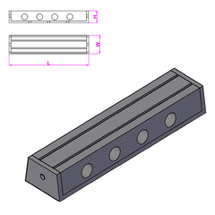 Stainless Steel Shuttering Magnet