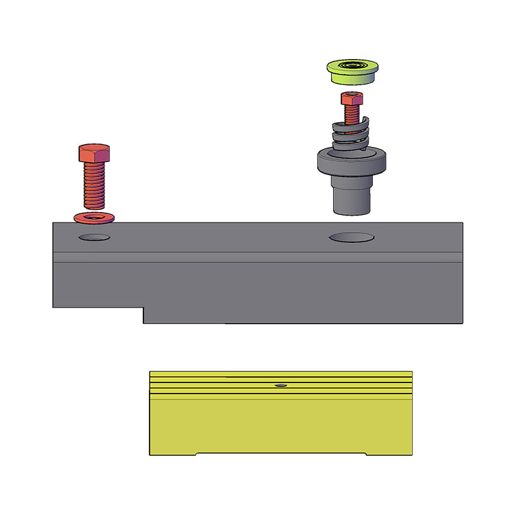Stainless Steel Shuttering Magnet With 1 Recess