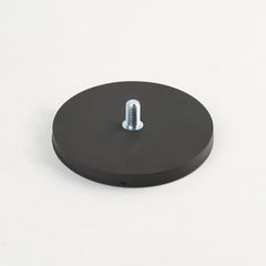 Neodymium Magneet met Rubberen Coating en Externe Schroefdraad