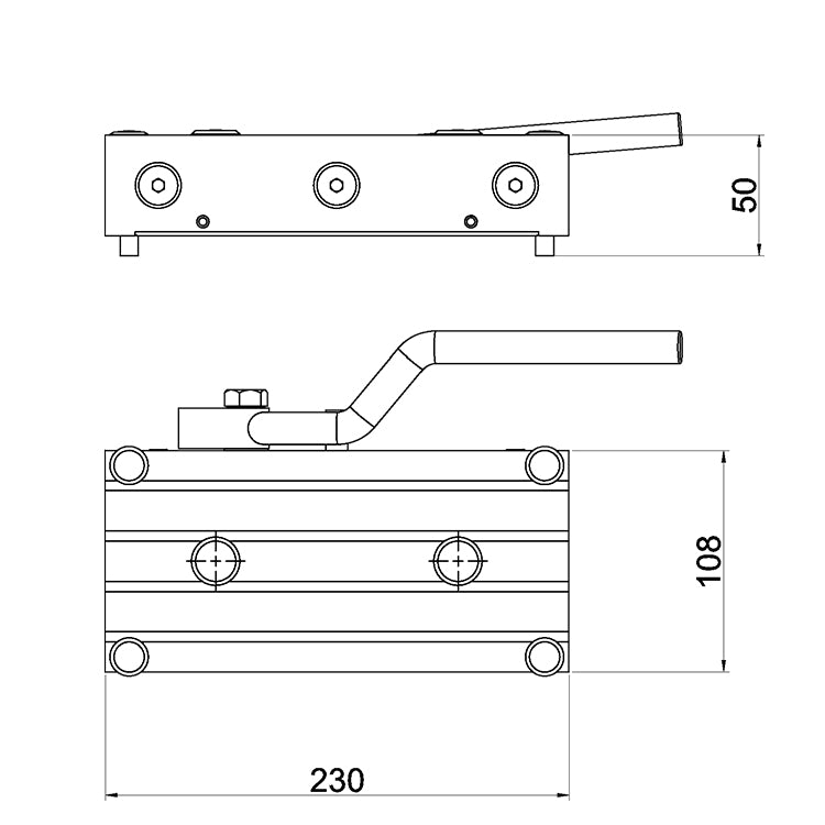 Shuttering Magnet With Lever
