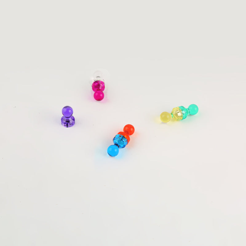 Pin magneet -Neodymium met acryl behuizing
