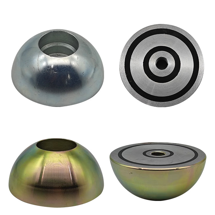 Steel magnetic recess former