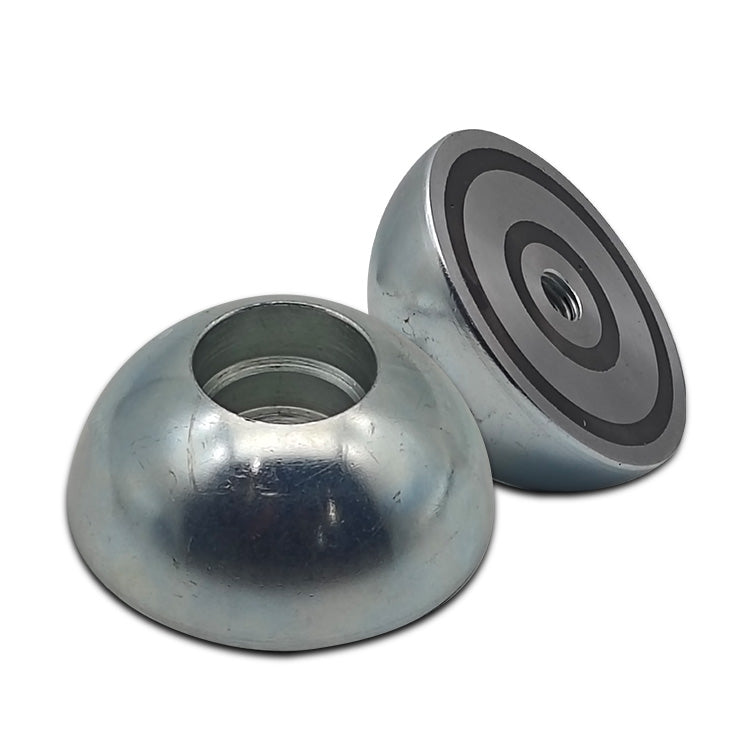 Steel magnetic recess former