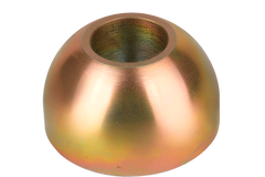 Steel magnetic recess former