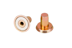 Magnet for attaching pipes