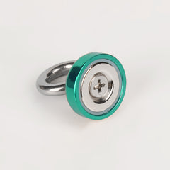 Geëlectroforeerde Neodymium Potmagneet met Gesloten Haak