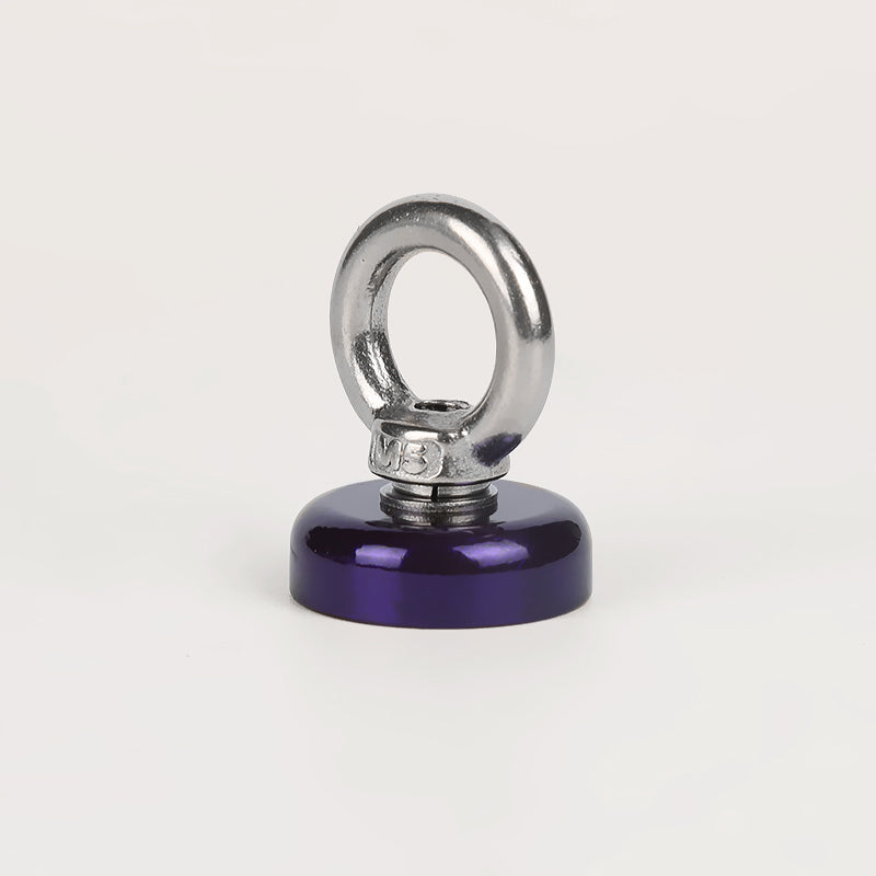 Geëlectroforeerde Neodymium Potmagneet met Gesloten Haak