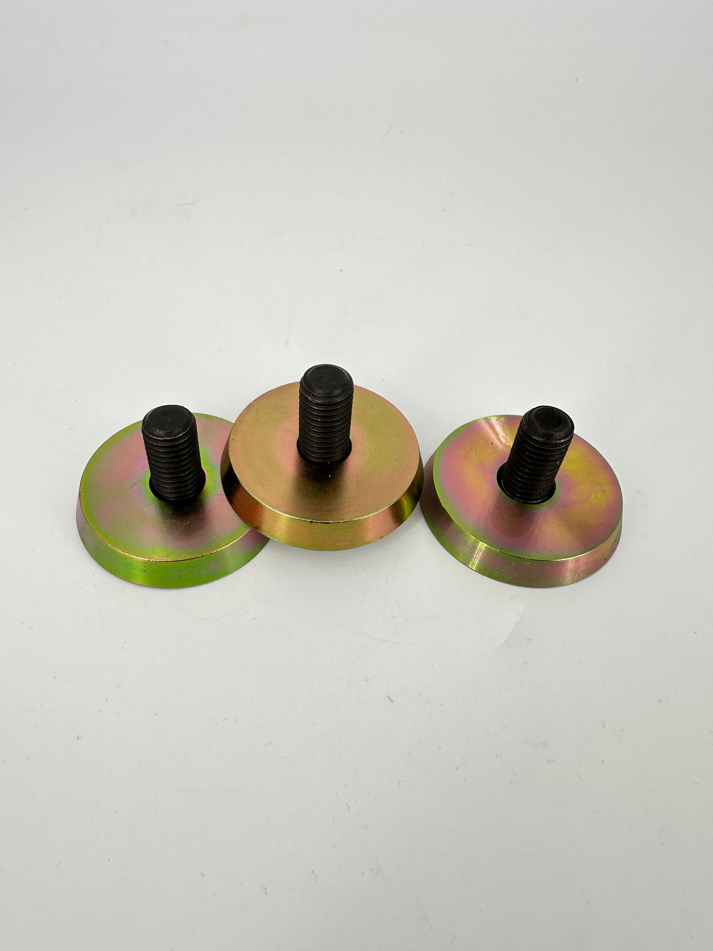 Replaceable threaded pin