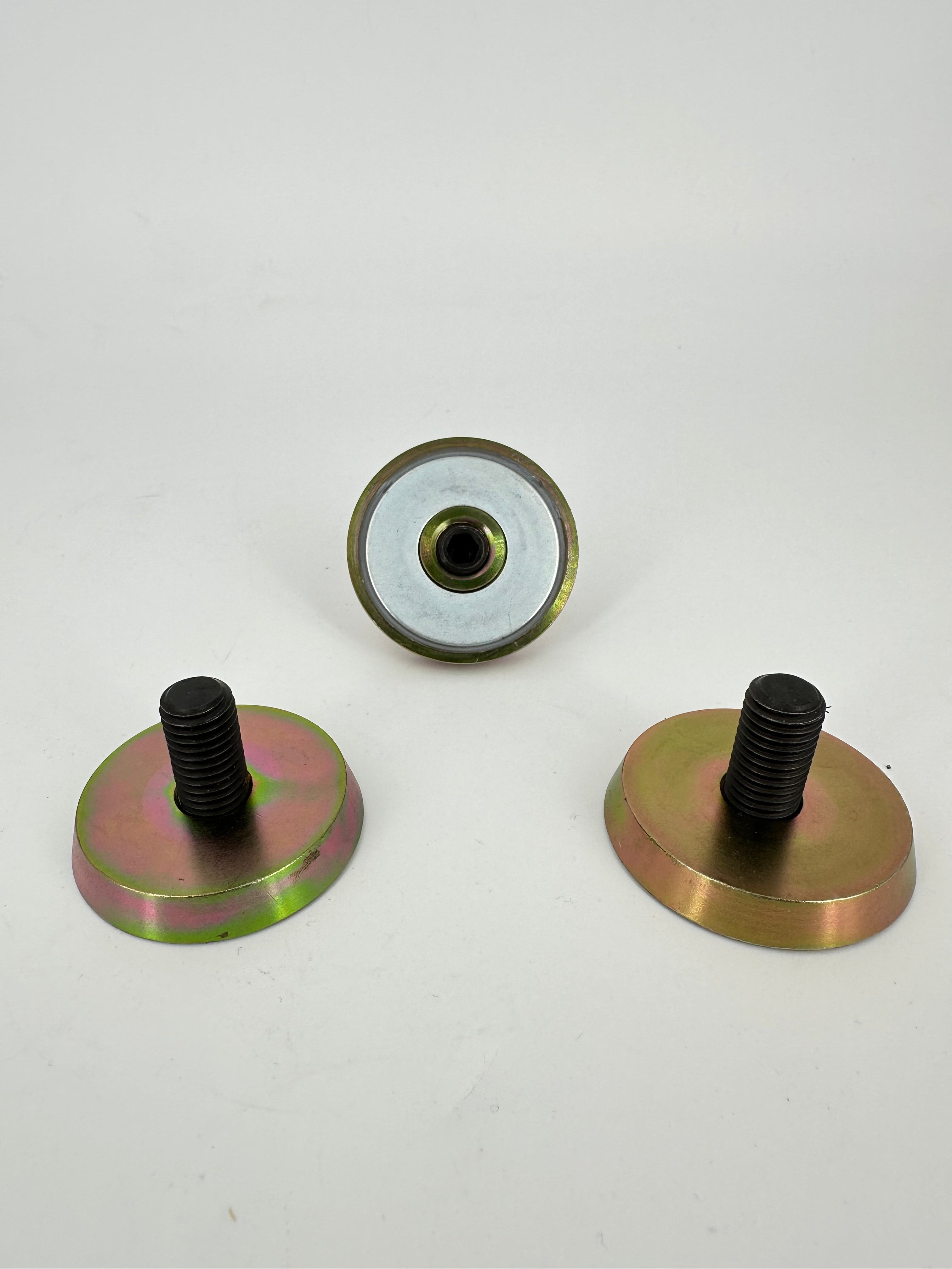 Replaceable threaded pin