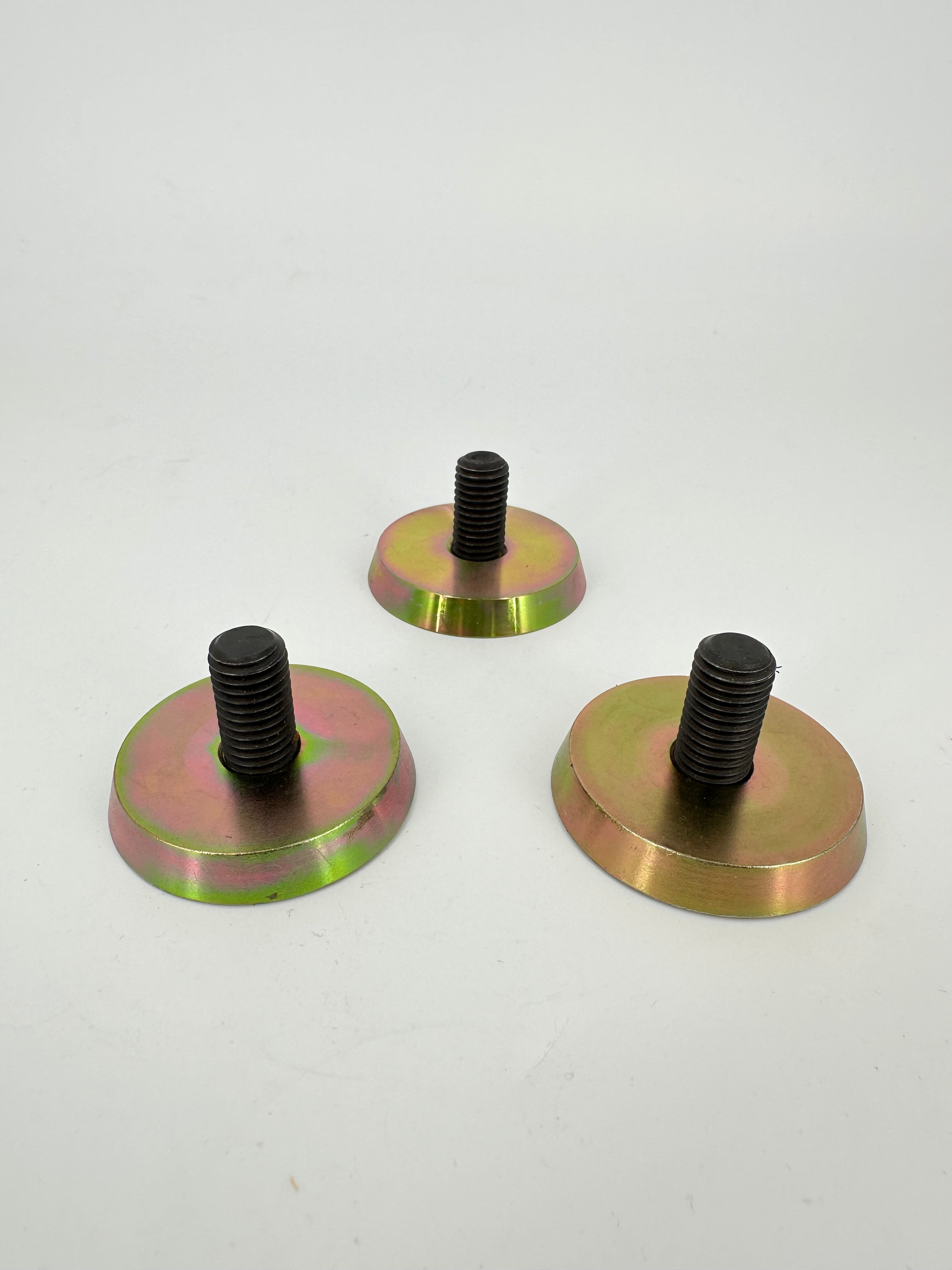 Replaceable threaded pin
