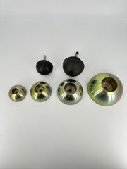 Steel magnetic recess former