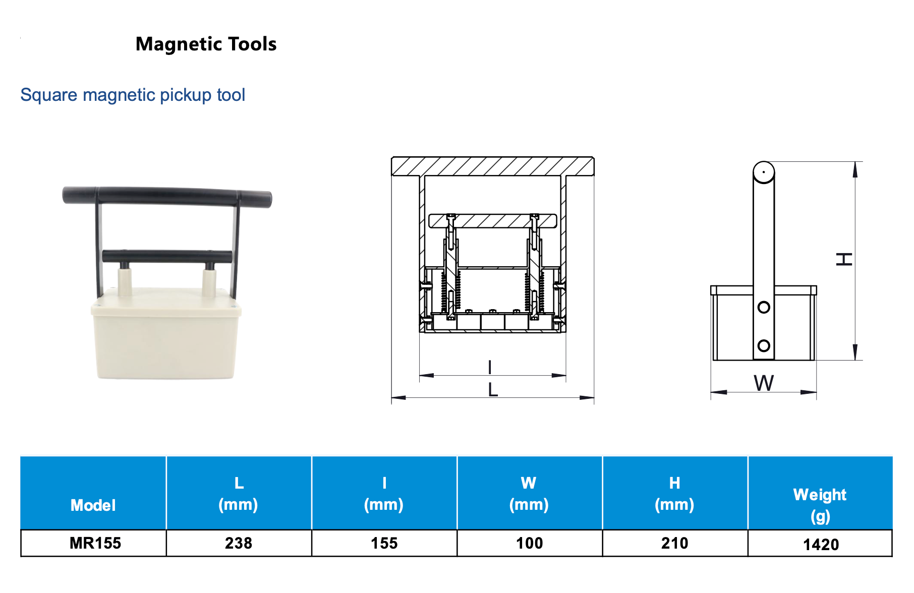 Magnetische oppaktool